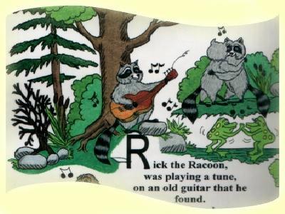 Rick the Racoon from A Forest of Poems for Children