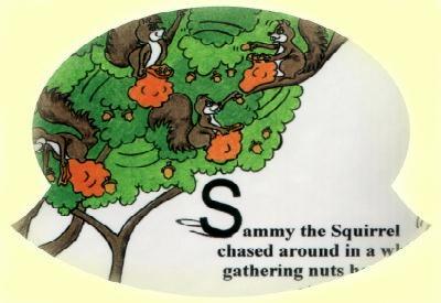Sammy the Squirrel from A Forest of Poems for Children